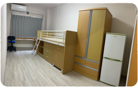 レイアウト前の部屋